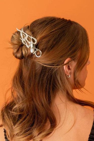 Eternal Flame Flat Claw Clip