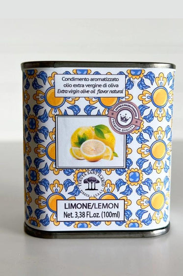 Italian Infused Extra Virgin Olive Oil in Tin - 100ml