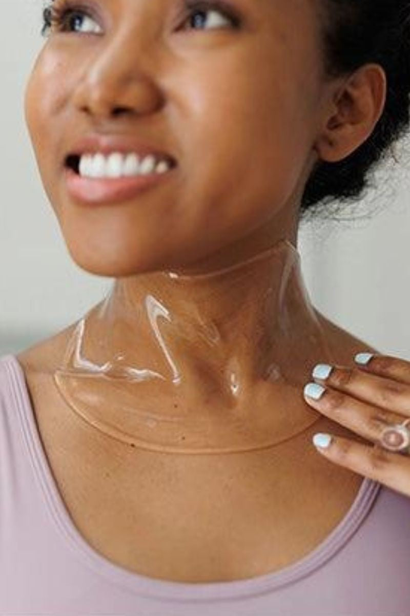 Neck Mask with Apple Stem Cell Serum
