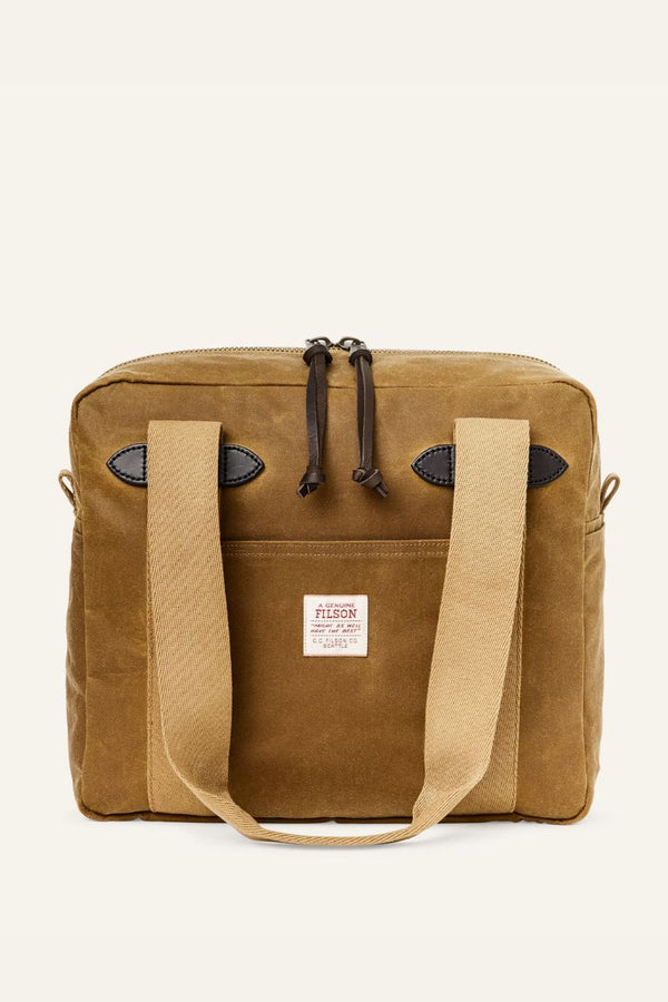 Tin Cloth Tote Bag With Zipper