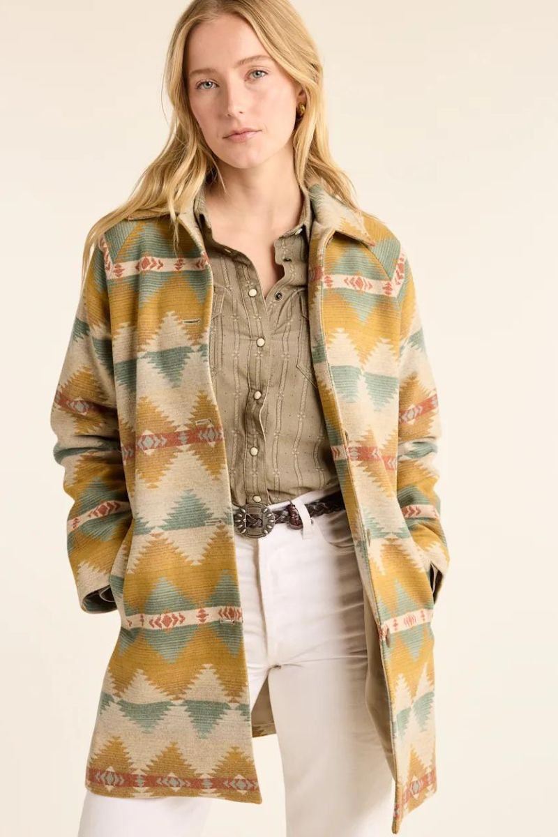 Pendleton Wool Mac Coat – Studio Opal Boutique