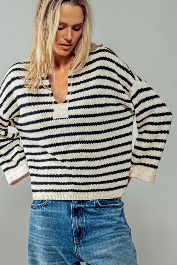 Striped Moment Long Sleeve Top