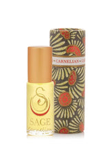 Carnelian Gemstone Perfume Oil Concentrate Roll-On- 1/8 oz