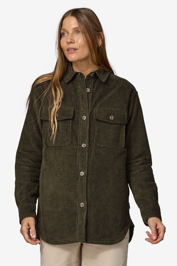 Women's Corduroy Overshirt Jacket