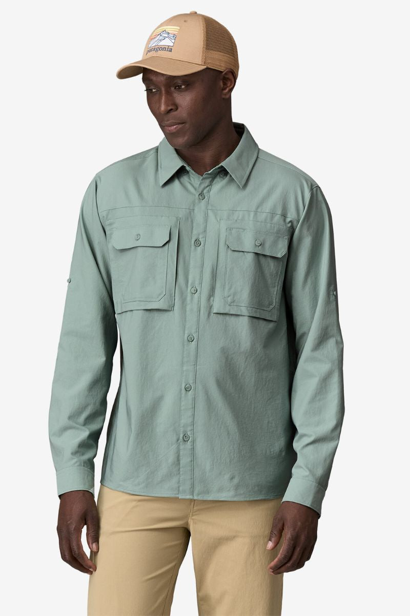 Men's Long-Sleeved Self-Guided Sun Shirt