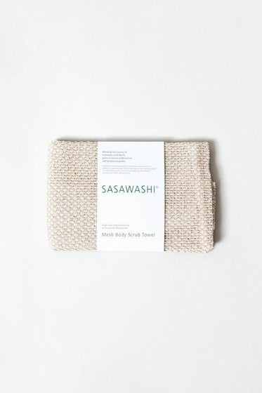 Sasawashi Mesh Body Scrub Towel