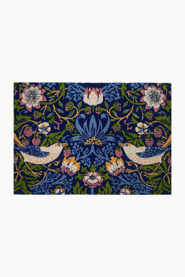Victoria and Albert Museum Strawberry Thief Coir Doormat