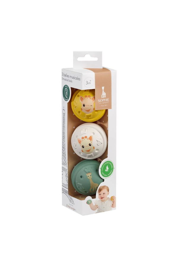 3 Balles Musicales-Light and Flexible Sound Balls