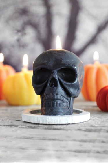 Beeswax Black Skull
