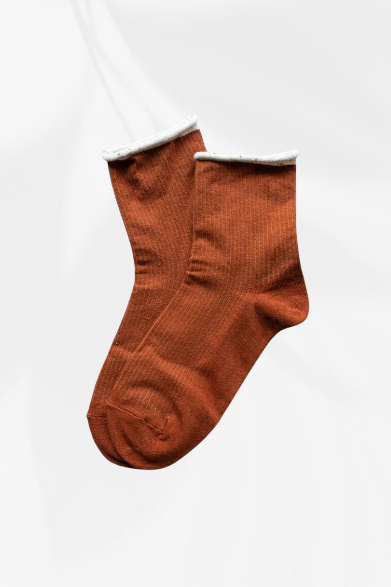Roll Up Basic Casual Socks