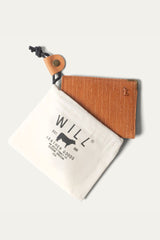 William Italian Leather Front Pocket Wallet