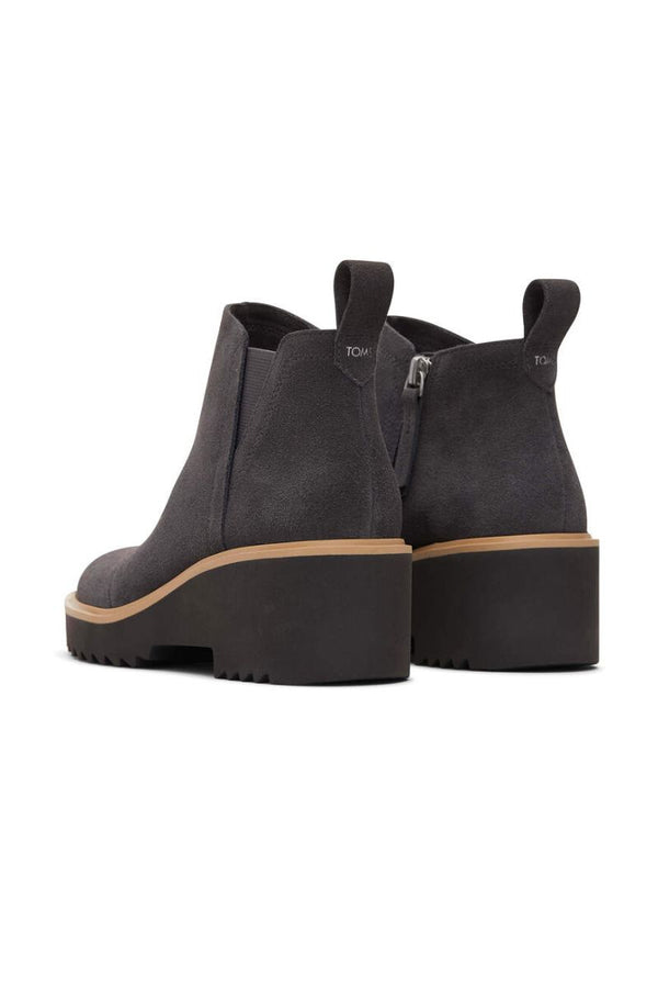 Maude Forged Suede Wedge Boot