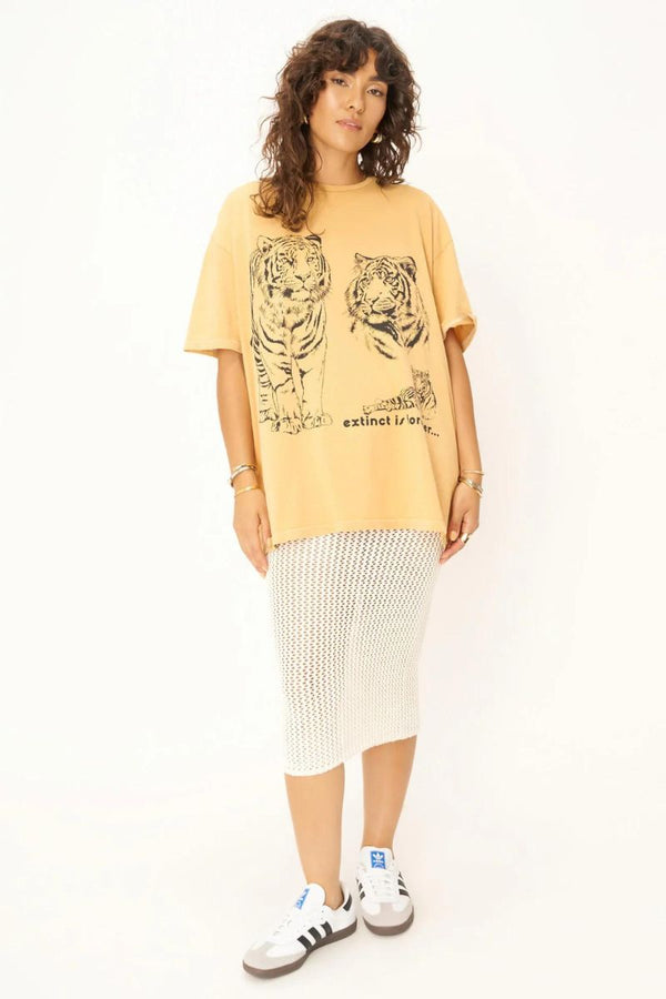 Save The Tigers Oversized Tee