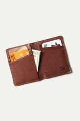 William Italian Leather Front Pocket Wallet