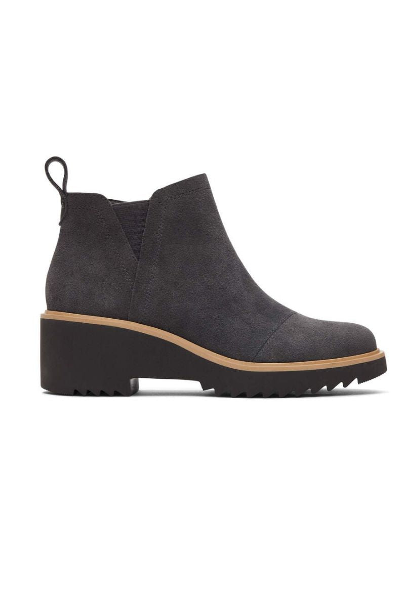 Maude Forged Suede Wedge Boot