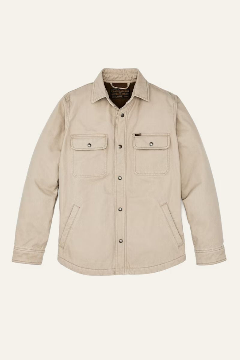 Fleece Lined Jac−Shirt
