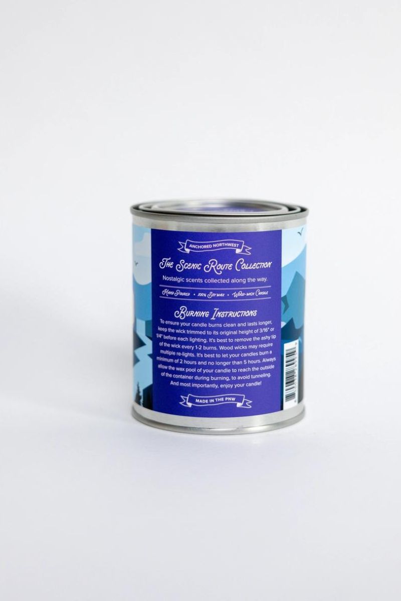 Mountainside  Paint Can Candle - Half Pint