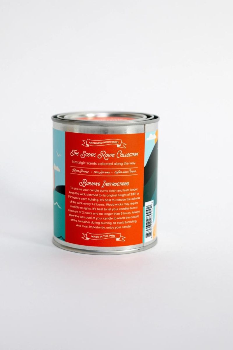 Lighthouse Paint Can Candle - Half Pint