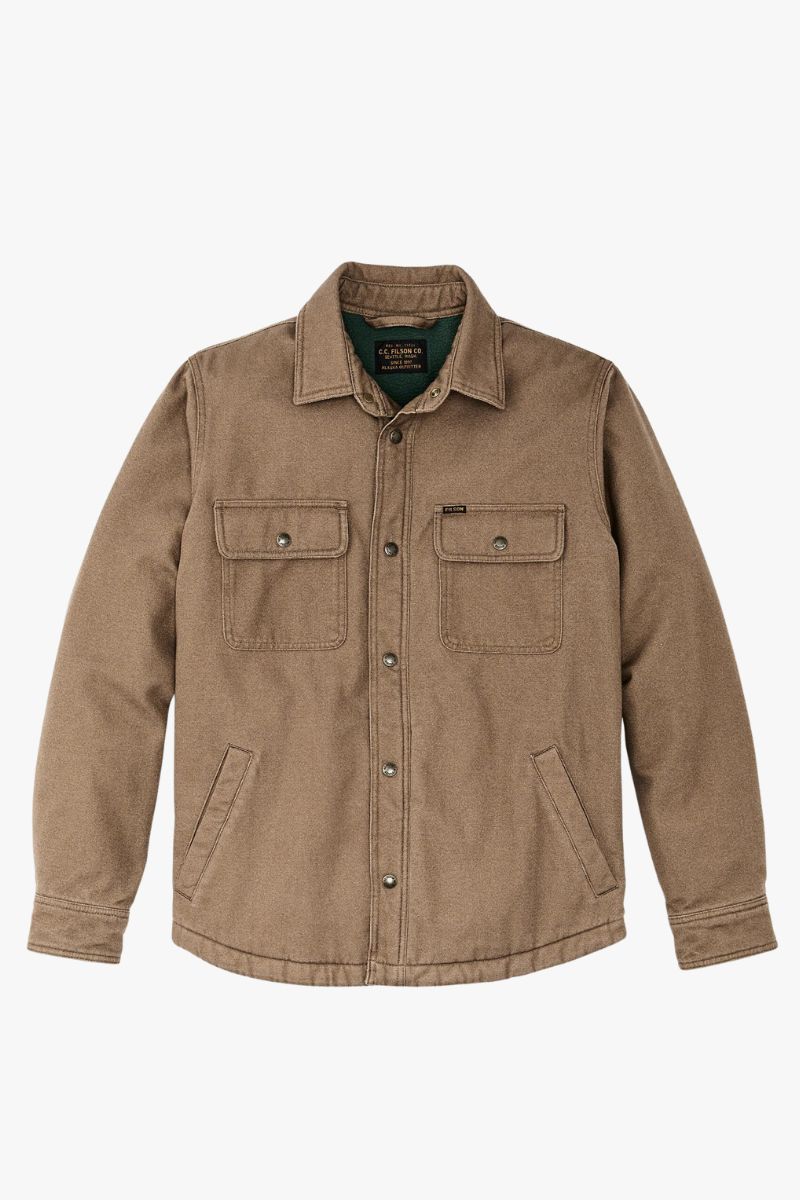 Fleece Lined Jac−Shirt