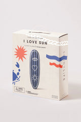 Luxe Lie-On Pool Float I Love Sun