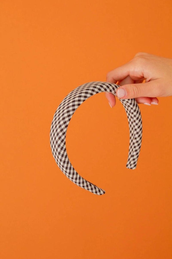 Gothic  Gingham Headband