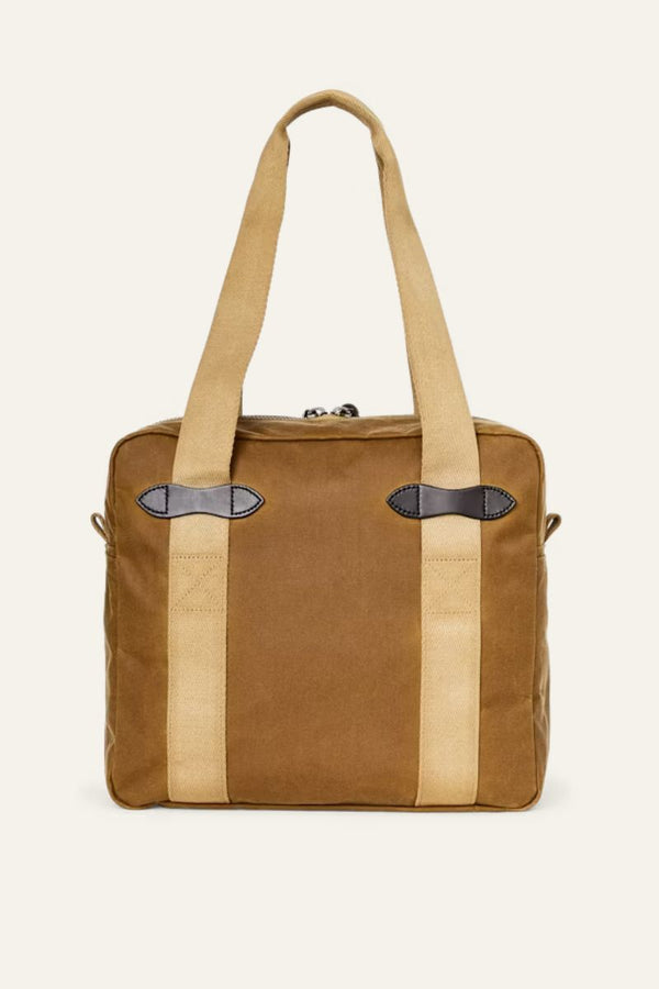 Tin Cloth Tote Bag With Zipper