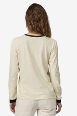 Women's Long-Sleeved '73 Text Logo Responsibili-Tee