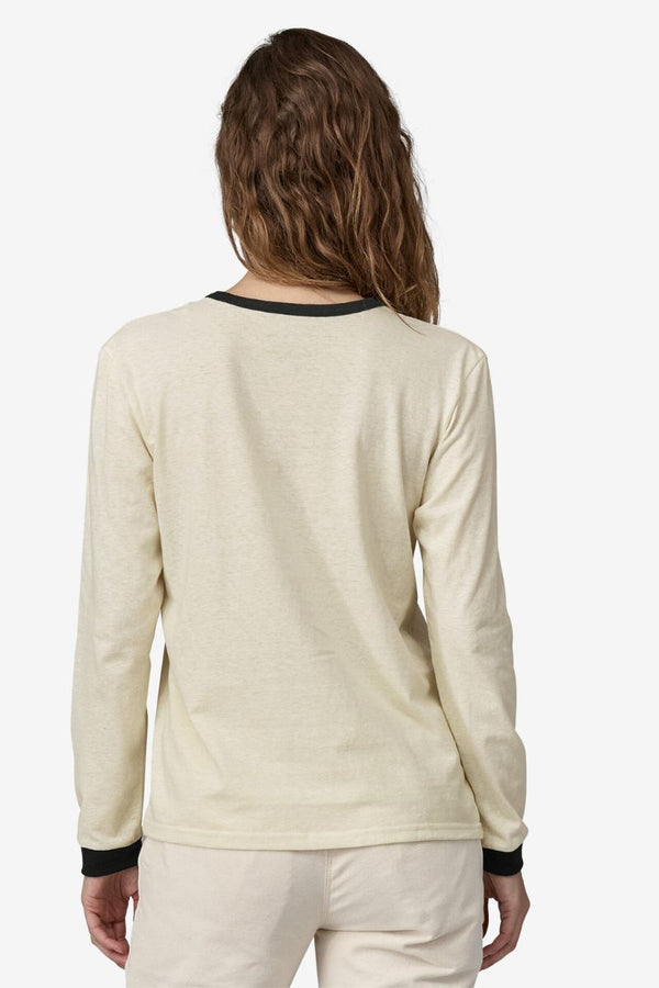 Women's Long-Sleeved '73 Text Logo Responsibili-Tee
