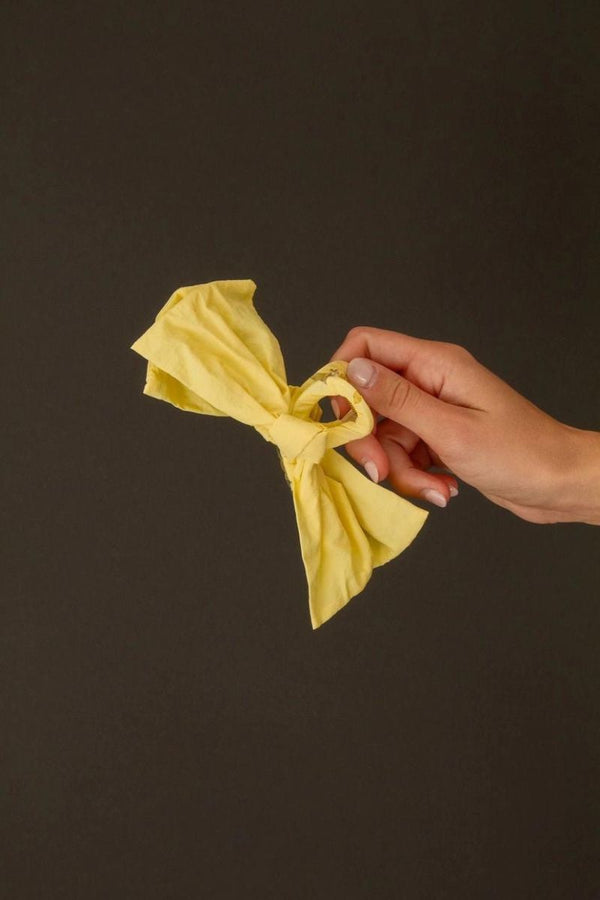 Moonlight Glow Bow Claw Clip