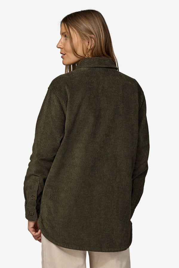 Women's Corduroy Overshirt Jacket