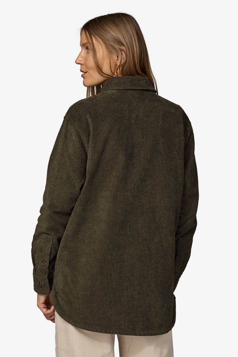 Women's Corduroy Overshirt Jacket