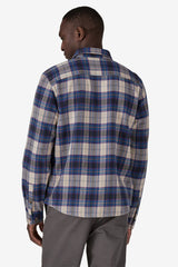 Men's Long Sleeved Lightweight Fjord Flannel Shirt
