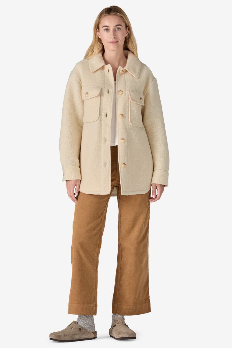 Women's Retro Pile Shacket