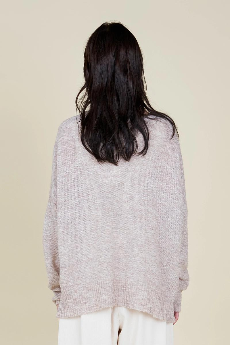 Fuzzy Thin Cardigan