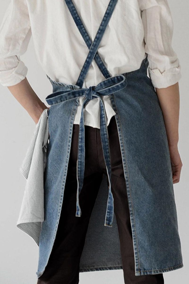 Washed Denim Apron