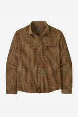 Men's Long Sleeved Lightweight Fjord Flannel Shirt