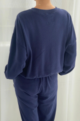 Pointelle Core Sweatshirt