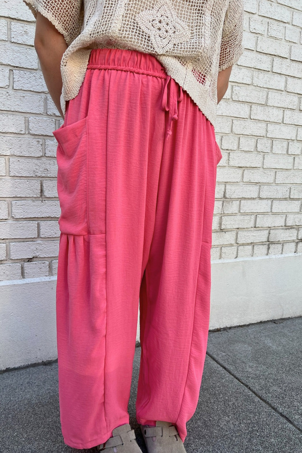 Free Flow Pleated Pants