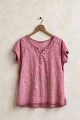 Linen Henley