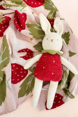 Plush Bunny Strawberry