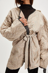 Quilted Aleda Coat