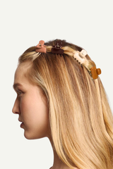 Recycled Plastic Mini Cloud Clips 8pc Set - Sedona