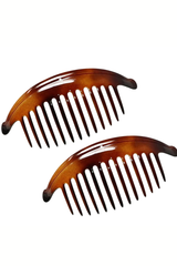 French Tortoise Large 13 Teeth Hair Comb