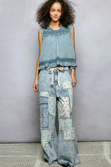 Ruffle Hem Summer Top