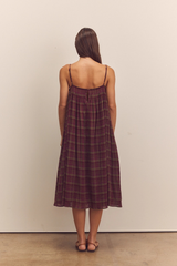 Pleated Knee Cami Dress