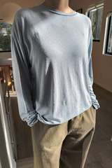 Le Bon Shoppe Haze Linen Blend Tee