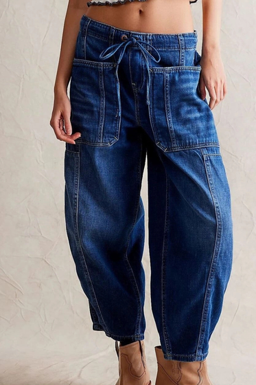 Barrel Washed Jeans