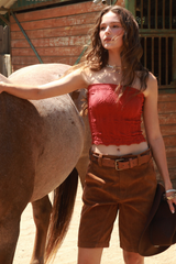 Lace Textured Tube Top