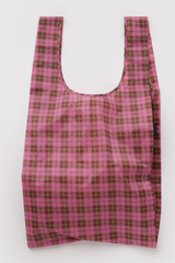 Big Baggu - Azalea Pink Tartan