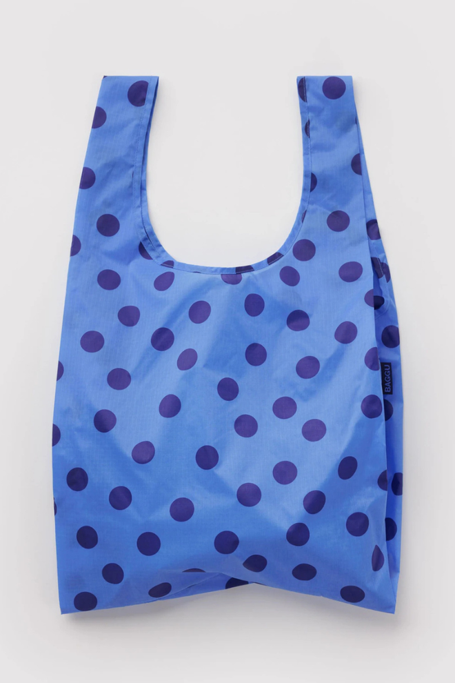 Standard Baggu - Blue Polka Dot